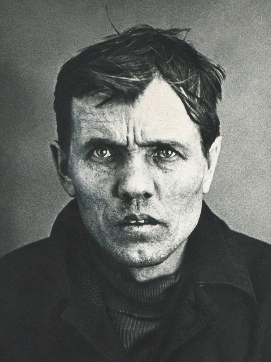 Tadeusz Bielecki – ur. 20 grudnia 1890 r. w Sosnowcu, dyspozytor w 2. Państwowej Fabryce Łożysk w Moskwie. Aresztowany 13 kwietnia 1937 r., oskarżony o działalność szpiegowsko-terrorystyczną, rozstrzelany 28 września 1937 r. Fot. Centrum Naukowo-Informacyjne „Memoriał” w Moskwie.